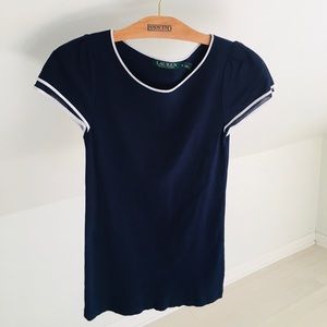 Ralph Lauren Top Navy Blue